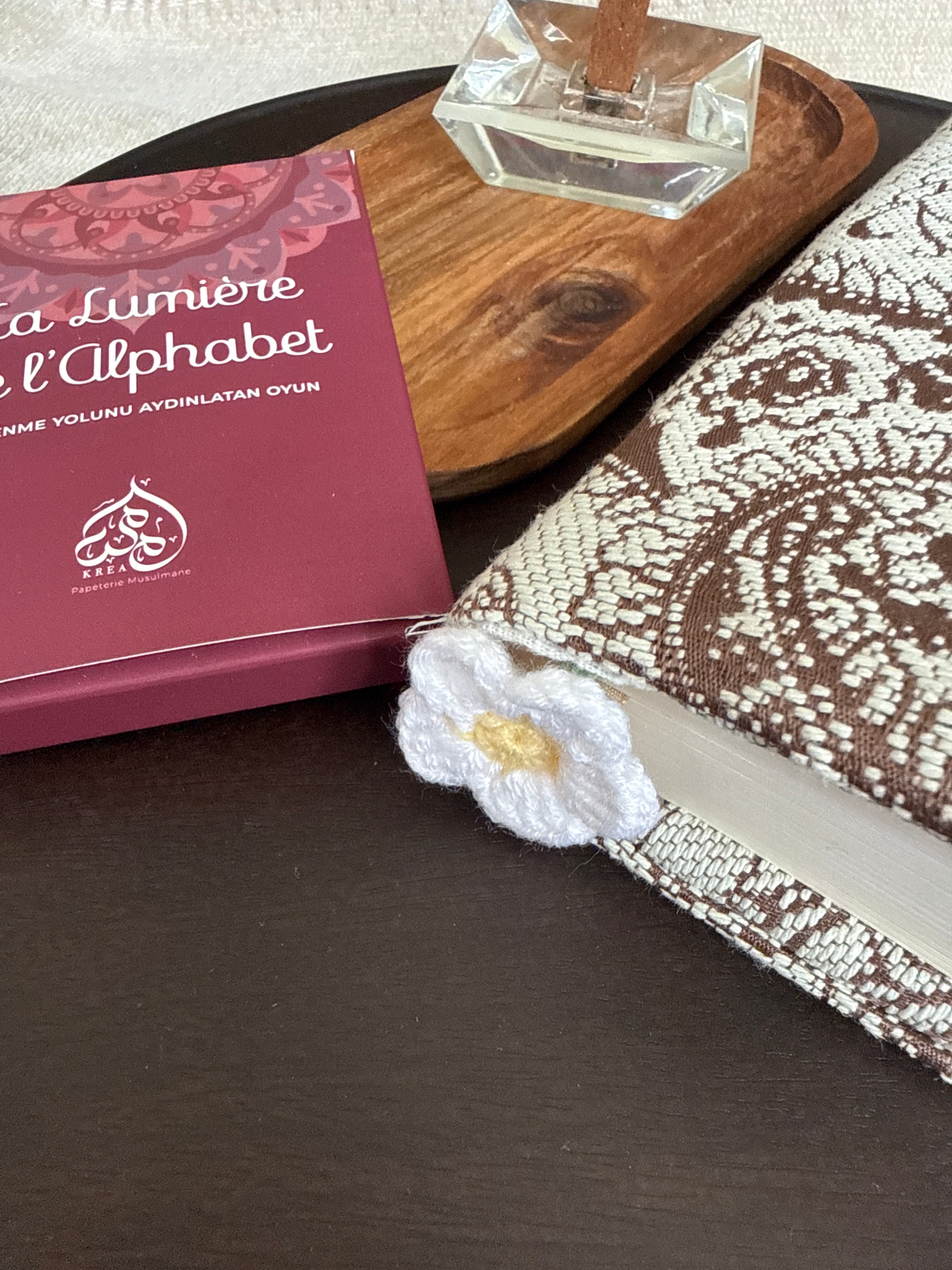 Marque-page crochet fait main – L’accessoire indispensable pour ton Coran