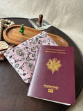 Protège passeport - Médine en rose