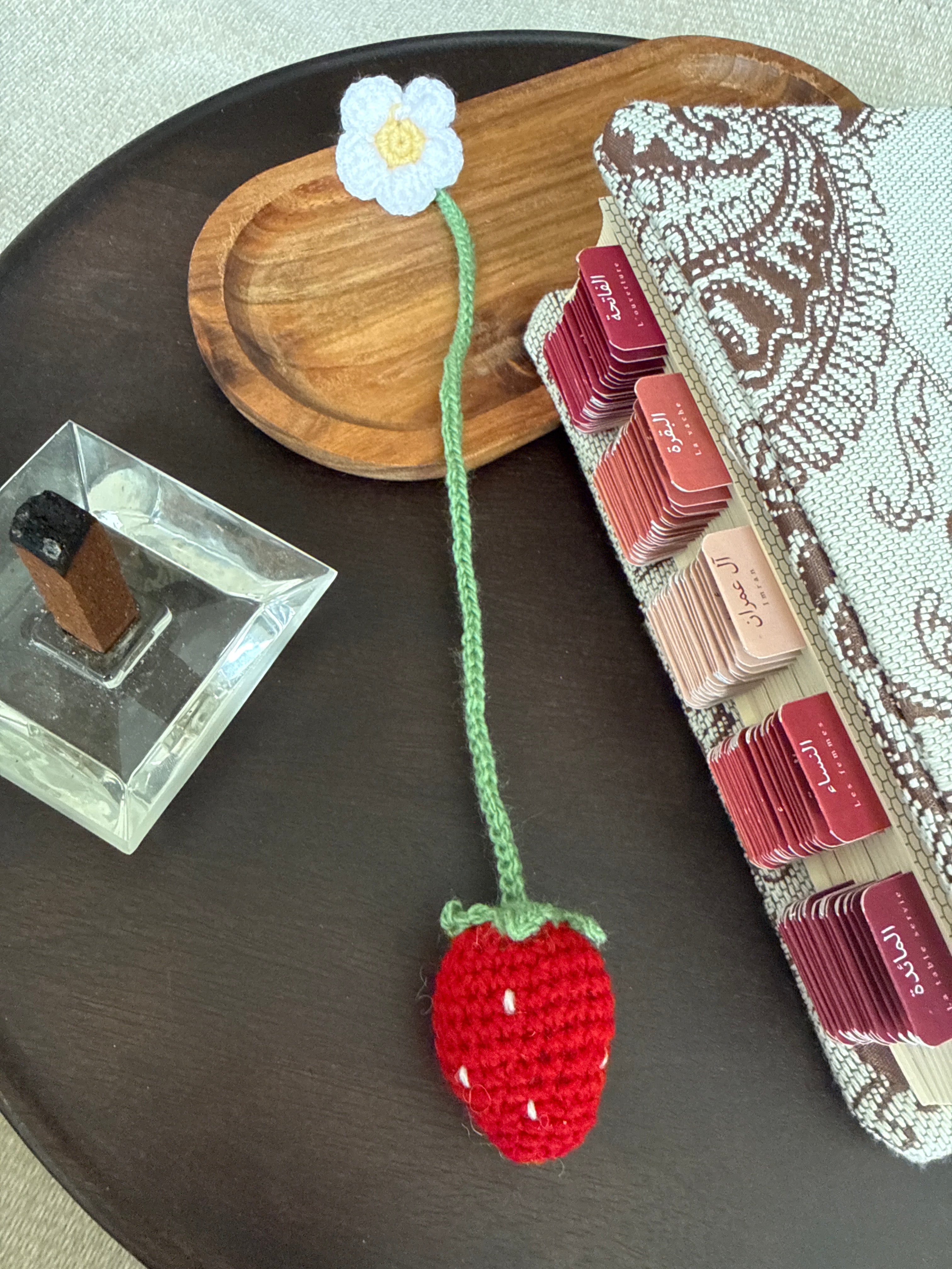 Marque-page crochet fait main – L’accessoire indispensable pour ton Coran
