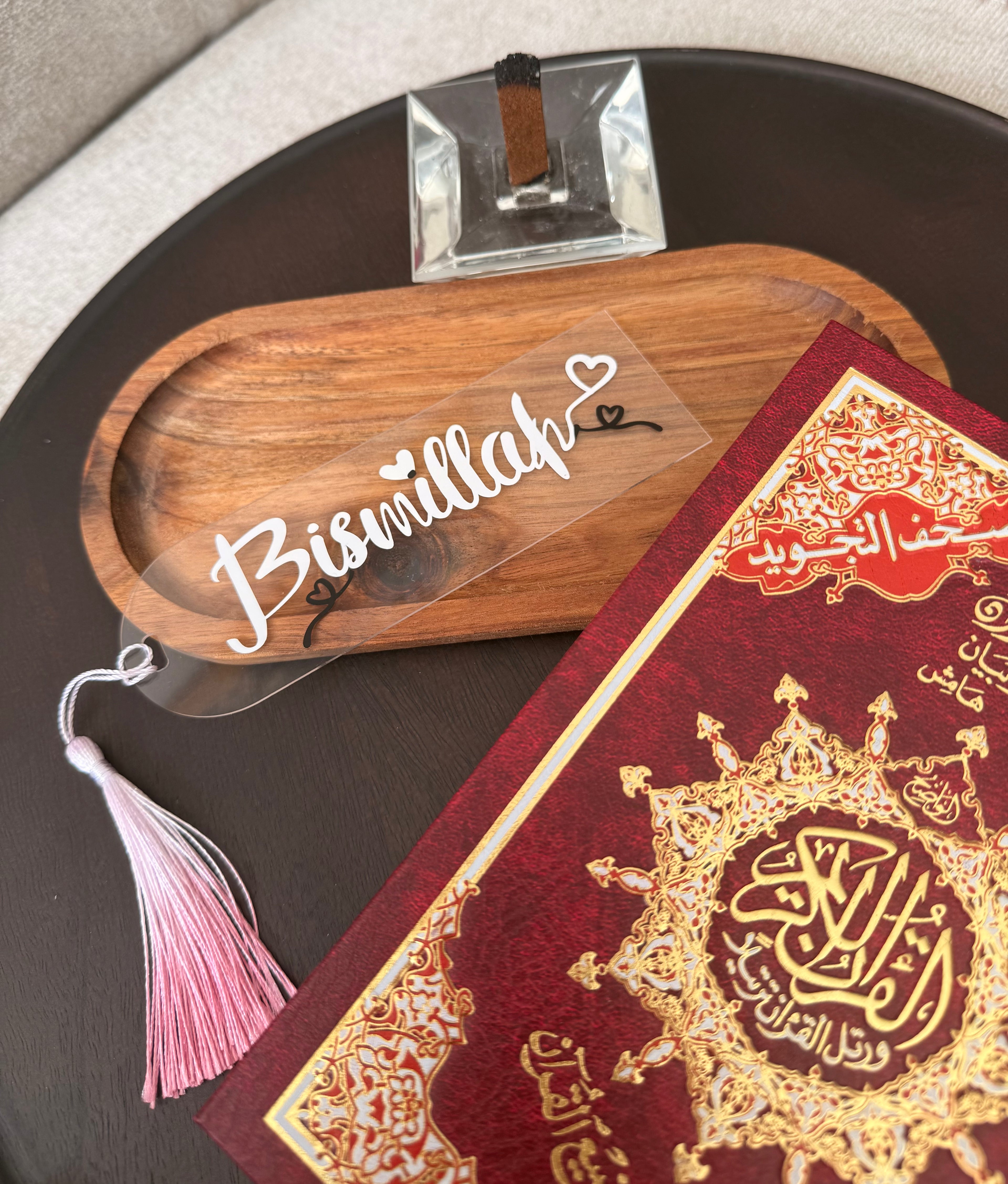 Marque-page “BISMILLAH” en plexiglass