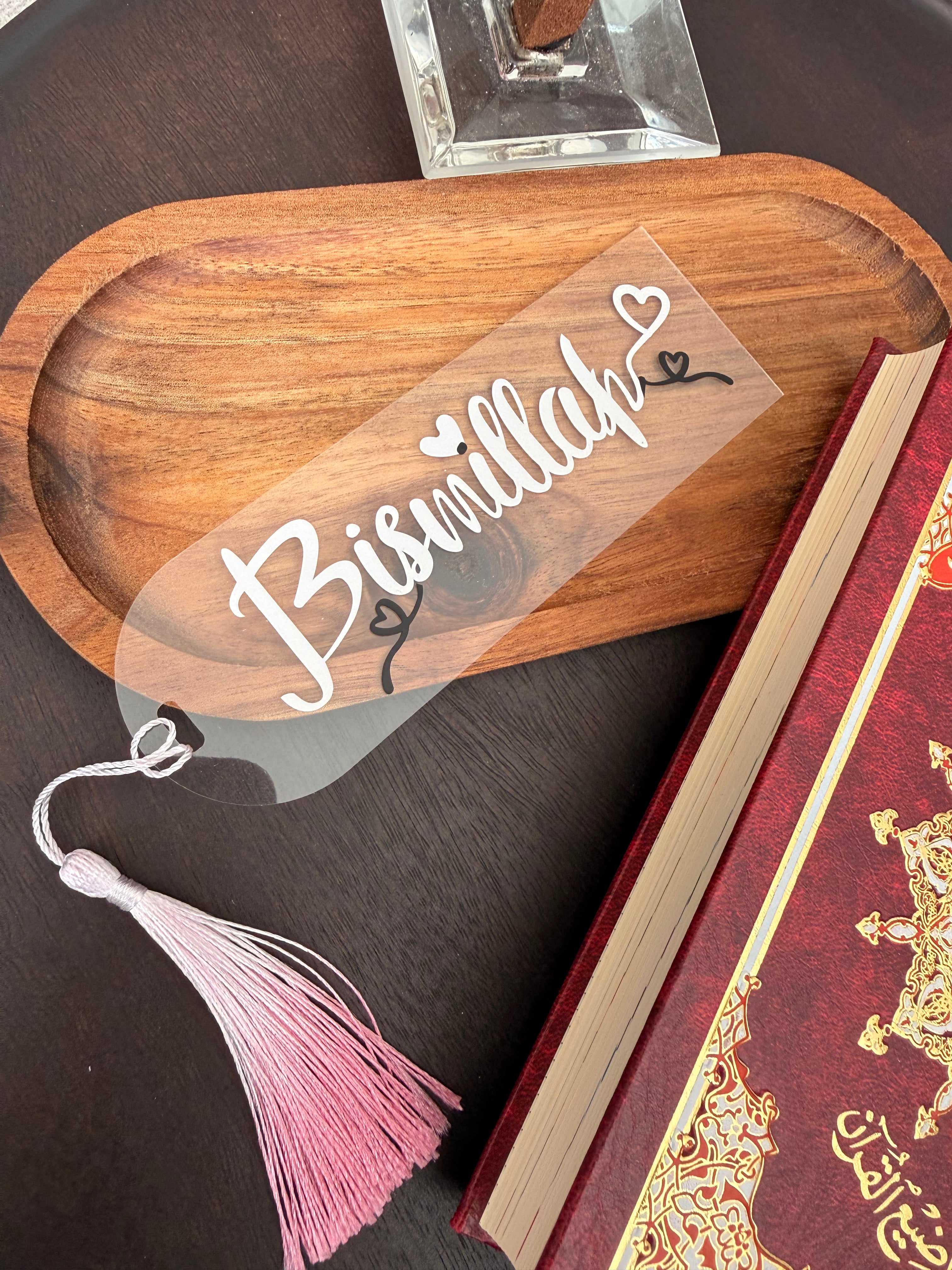 Marque-page “BISMILLAH” en plexiglass