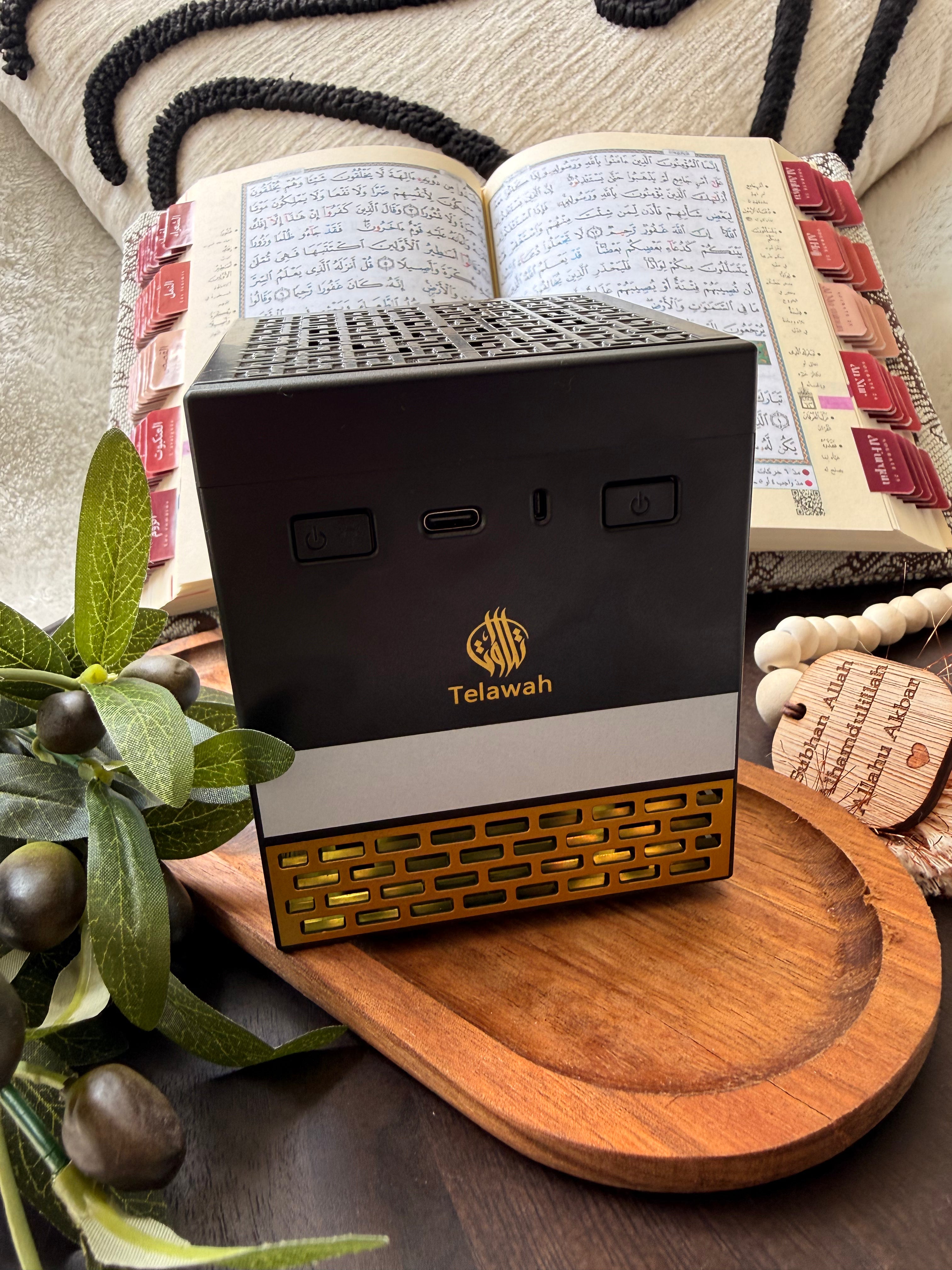 Kaaba brûleur d’encens et lecture Coranique