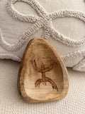 Vide-poche en bois naturel