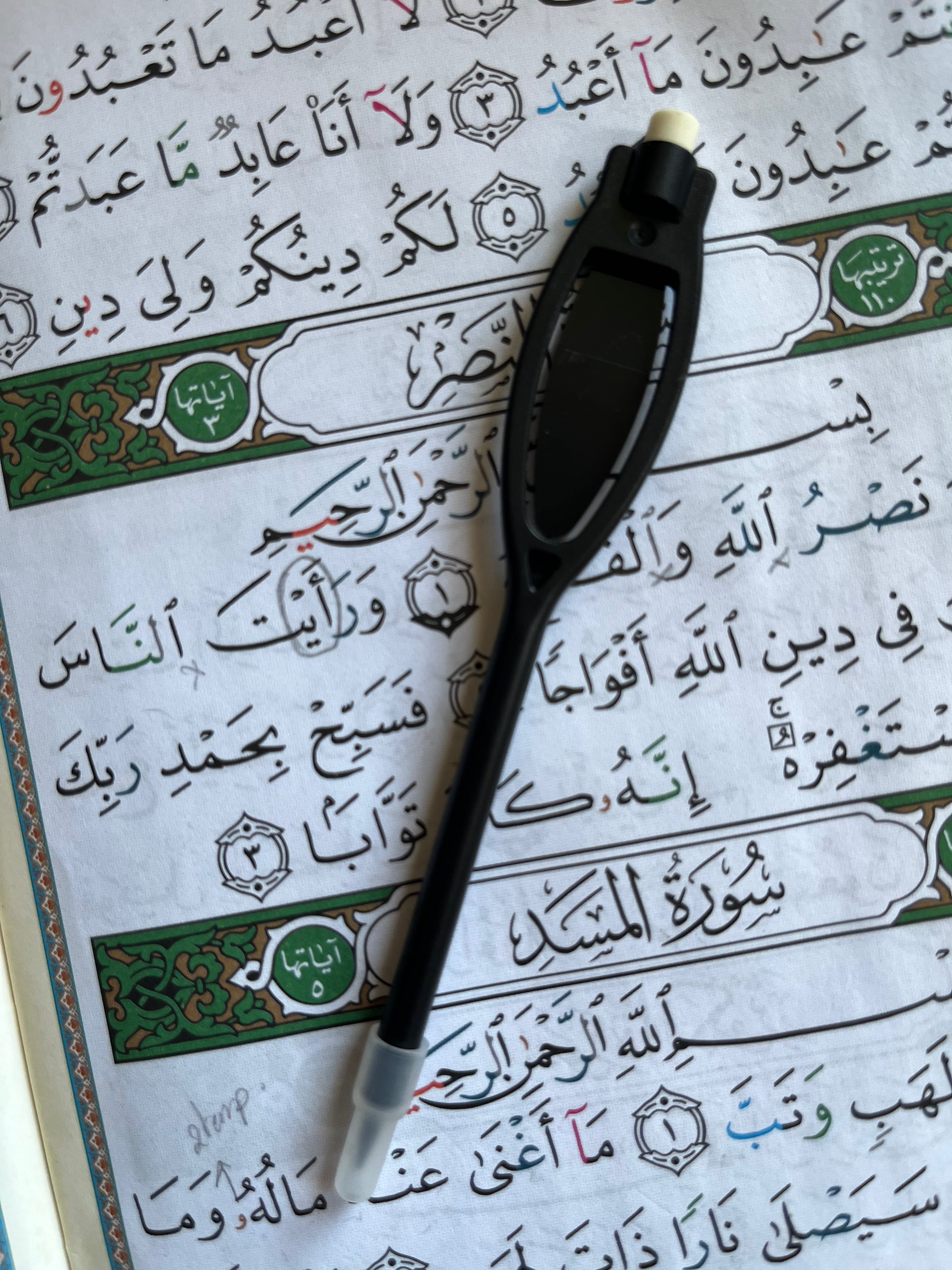 Crayon - marque page